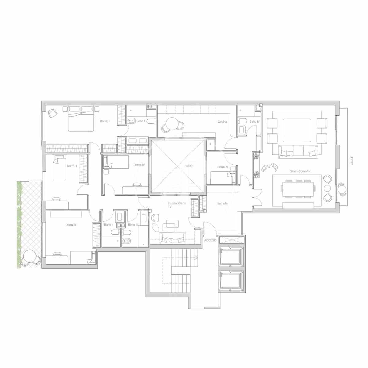 5 soverom Leilighet til salgs i Madrid by - € 2 299 000 (Ref: 9042549)