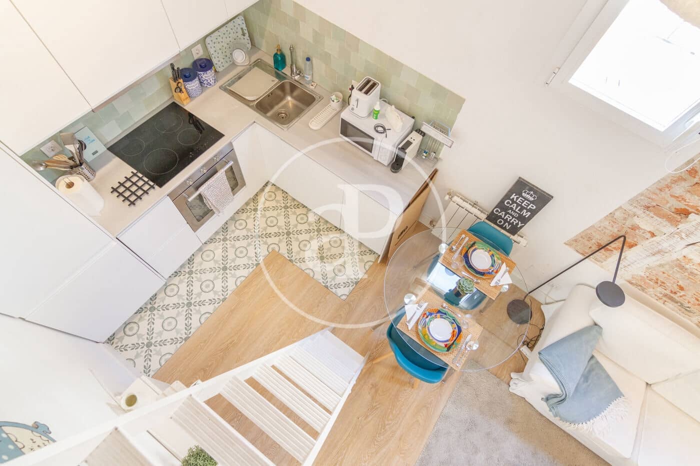 1 quarto Apartamento para arrendar em Madrid cidade - 1 800 € (Ref: 9051348)