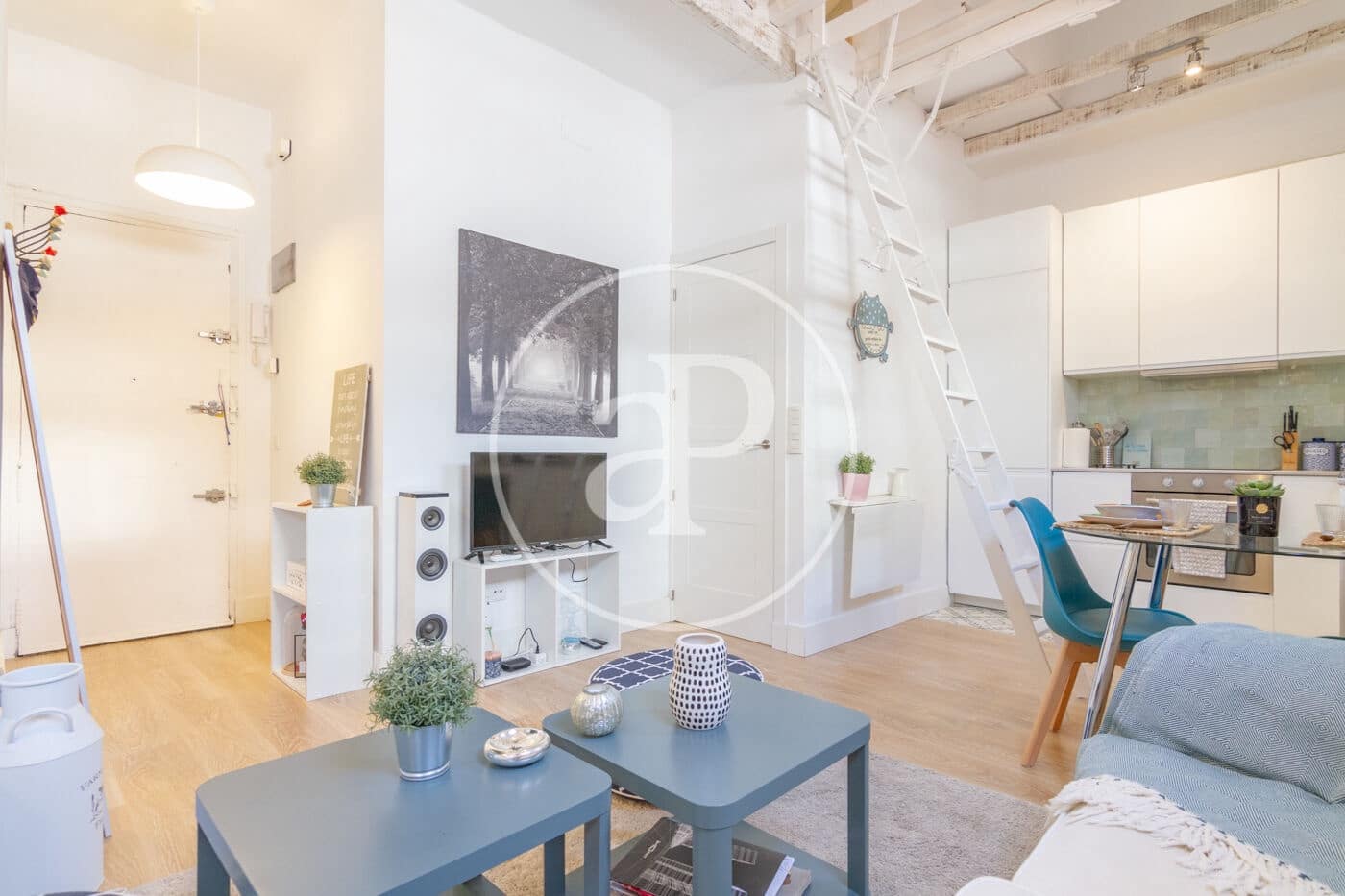 1 quarto Apartamento para arrendar em Madrid cidade - 1 800 € (Ref: 9051348)