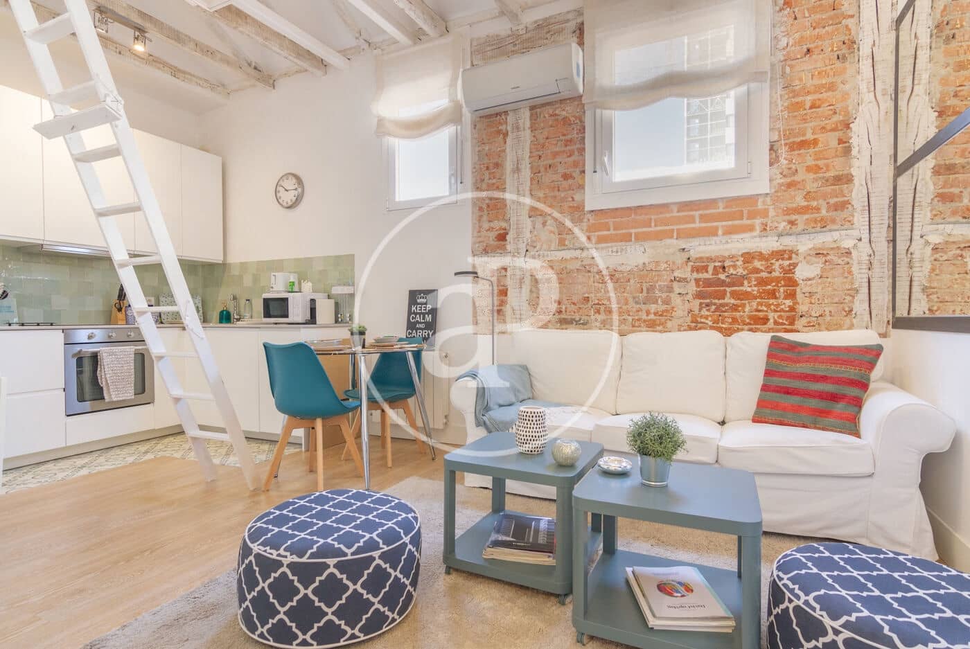 1 quarto Apartamento para arrendar em Madrid cidade - 1 800 € (Ref: 9051348)