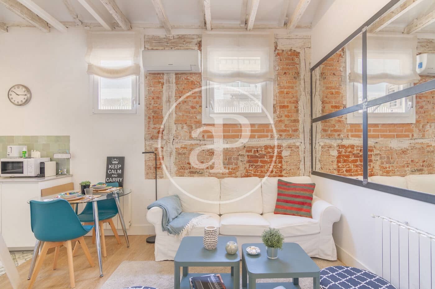 1 quarto Apartamento para arrendar em Madrid cidade - 1 800 € (Ref: 9051348)