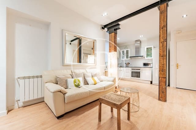 Apartamento de 1 habitación en Recoletos, Madrid ciudad en alquiler - 2.390 € (Ref: 9051349)