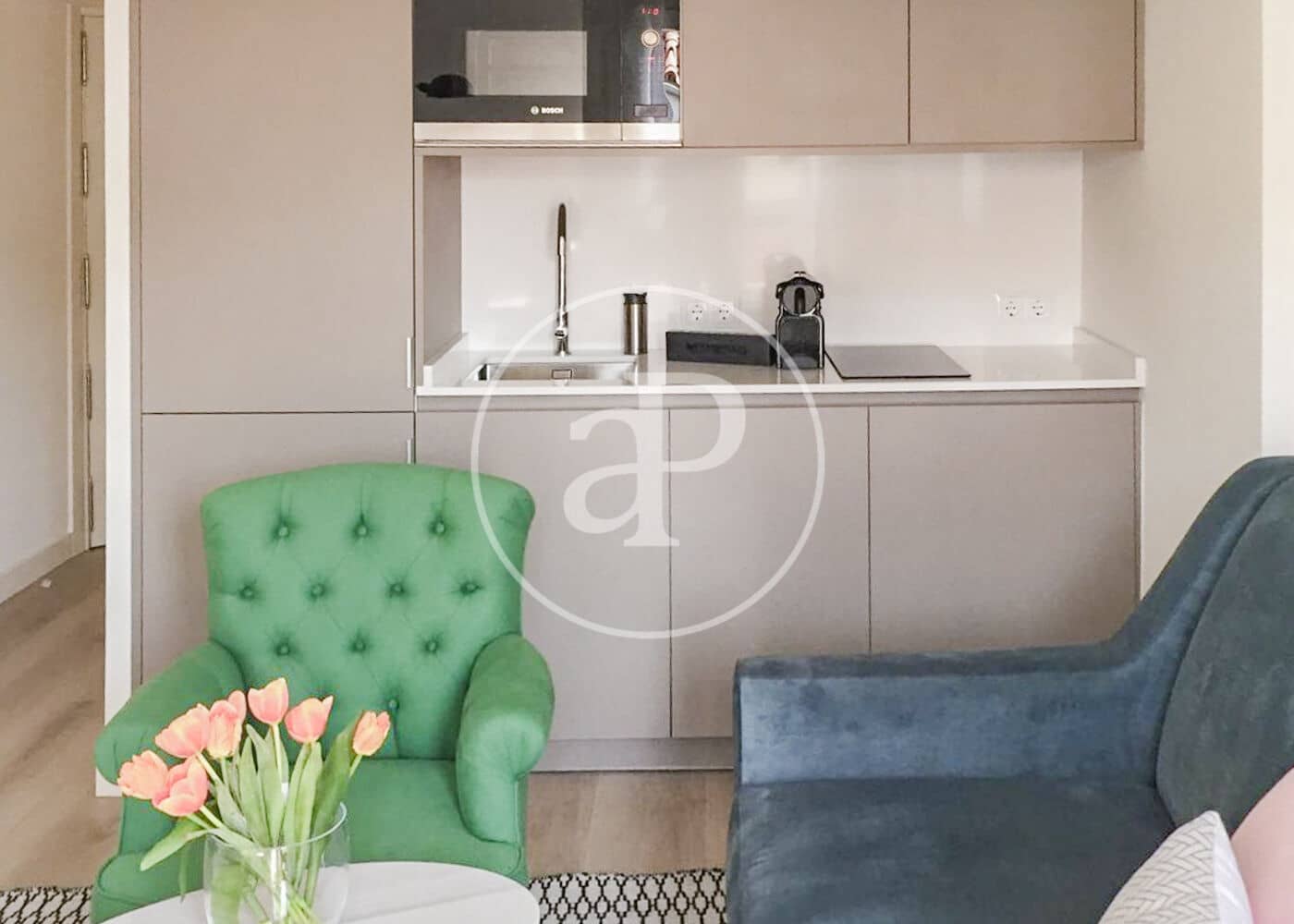 1 quarto Apartamento para arrendar em Madrid cidade - 2 000 € (Ref: 9062645)
