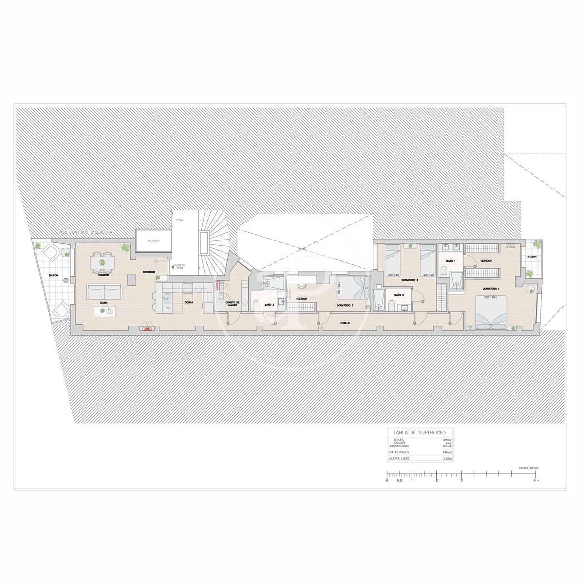 3 sovrum Lägenhet till salu i Madrid stad - 1 359 000 € (Ref: 9065480)