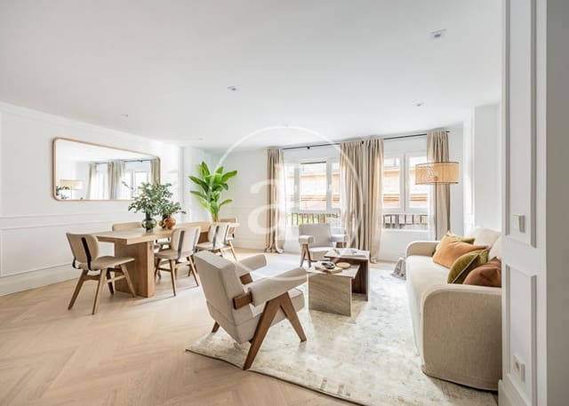 3 soveværelse Lejlighed til salg i Recoletos, Madrid by - € 1.980.000 (Ref: 9065486)