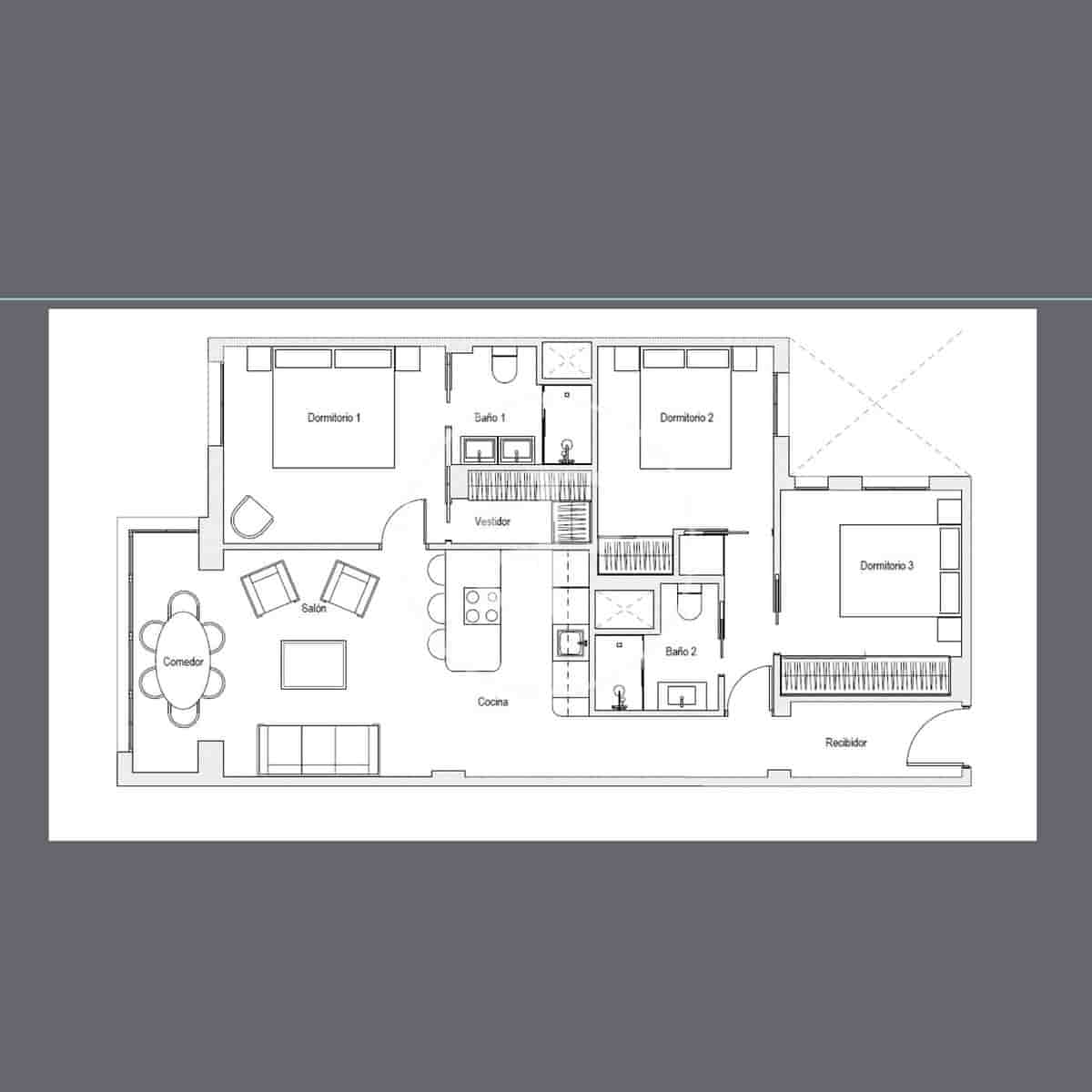 3 bedroom Apartment for sale in Madrid city - € 1,980,000 (Ref: 9065486)