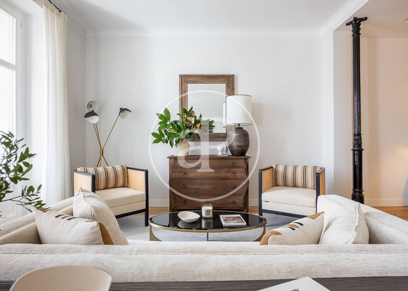 4 slaapkamer Appartement te huur in Madrid stad - € 18.500 (Ref: 9069074)