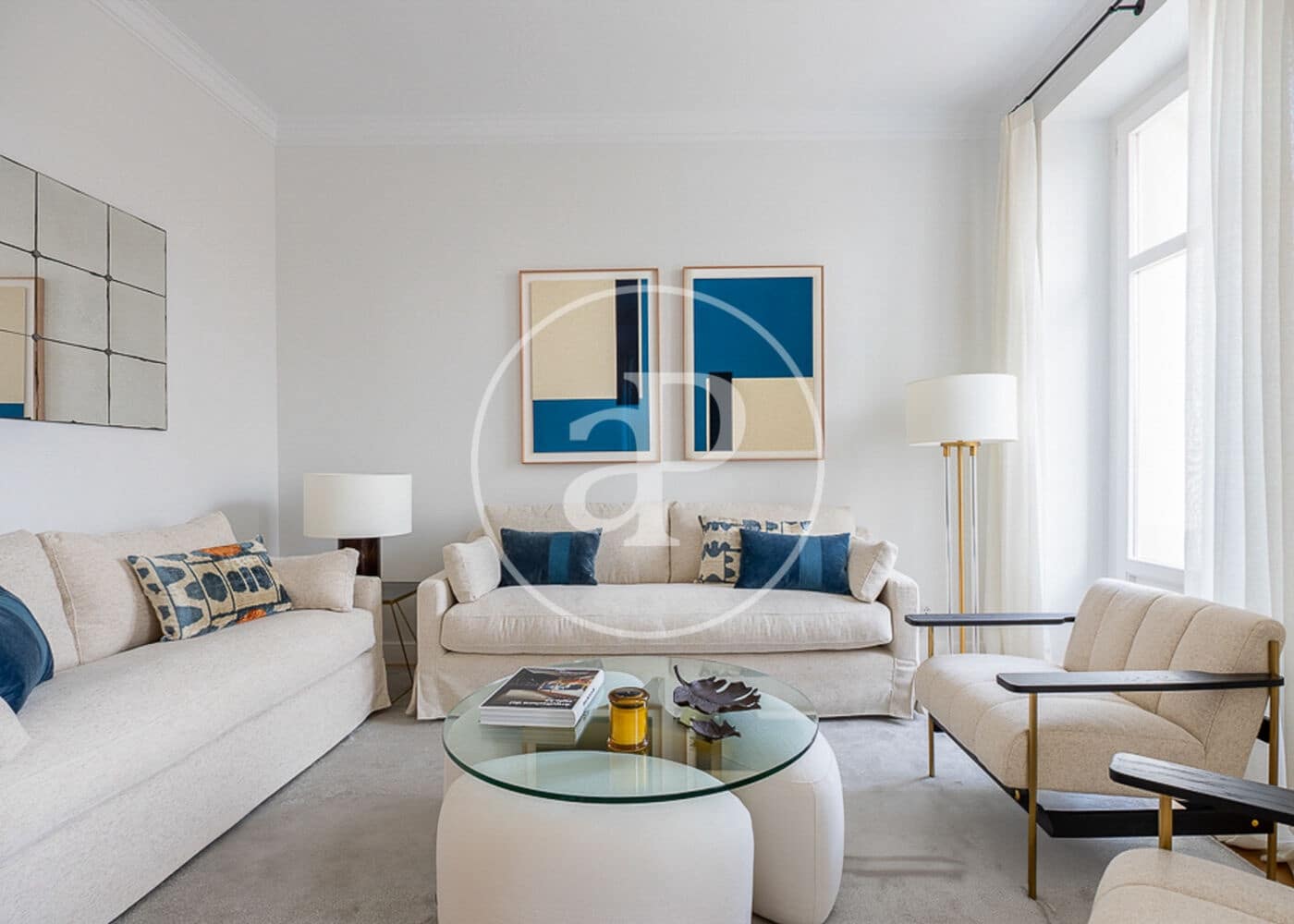 4 slaapkamer Appartement te huur in Madrid stad - € 18.500 (Ref: 9069074)