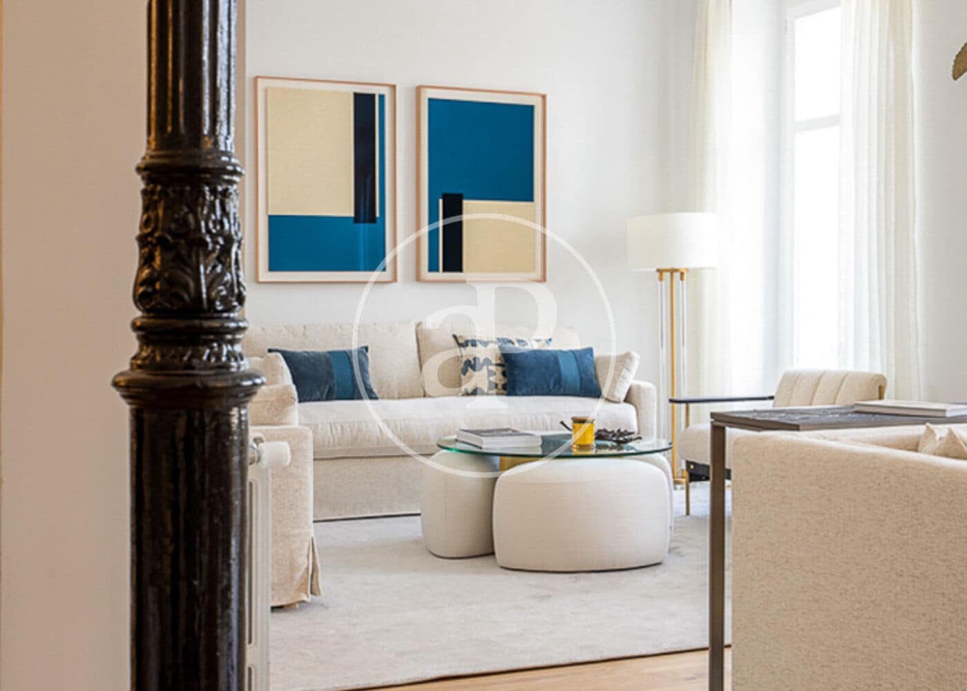 4 slaapkamer Appartement te huur in Madrid stad - € 18.500 (Ref: 9069074)