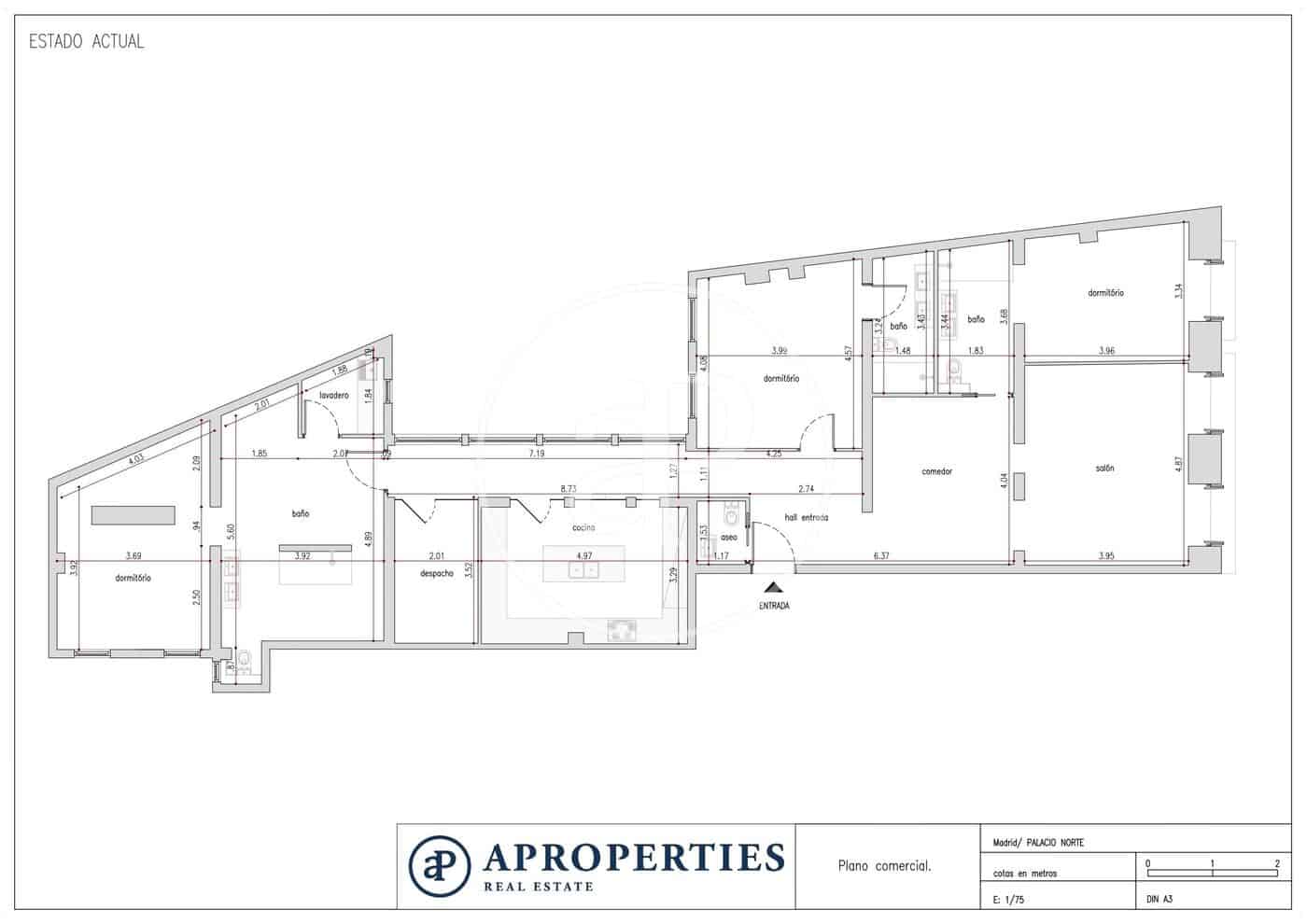 4 soverom Leilighet til salgs i Madrid by - € 1 395 000 (Ref: 9073641)