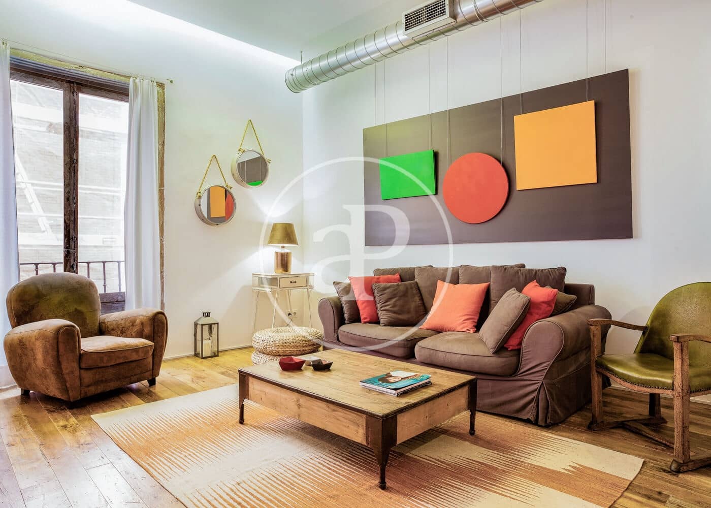 Appartement de 2 chambres à louer à Madrid ville - 2 800 € (Ref: 9081801)