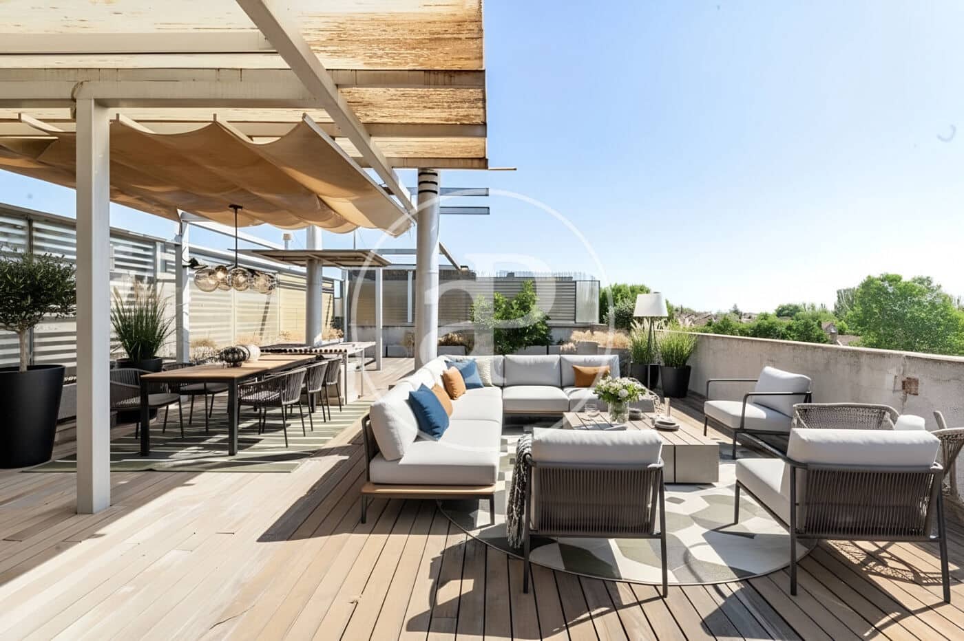 4 soveværelse Penthouse til salg i La Moraleja med swimmingpool - € 1.480.000 (Ref: 9095484)