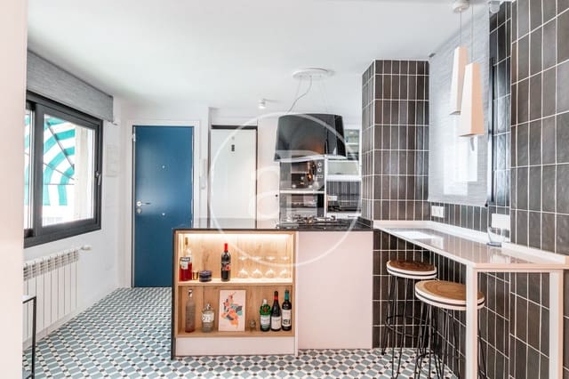 1 quarto Apartamento para arrendar em Cuatro Caminos, Madrid cidade - 2 550 € (Ref: 9100945)