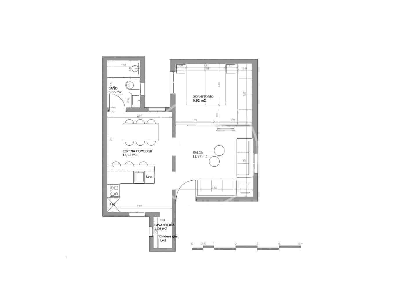 1 bedroom Apartment for rent in Madrid city - € 2,100 (Ref: 9104871)