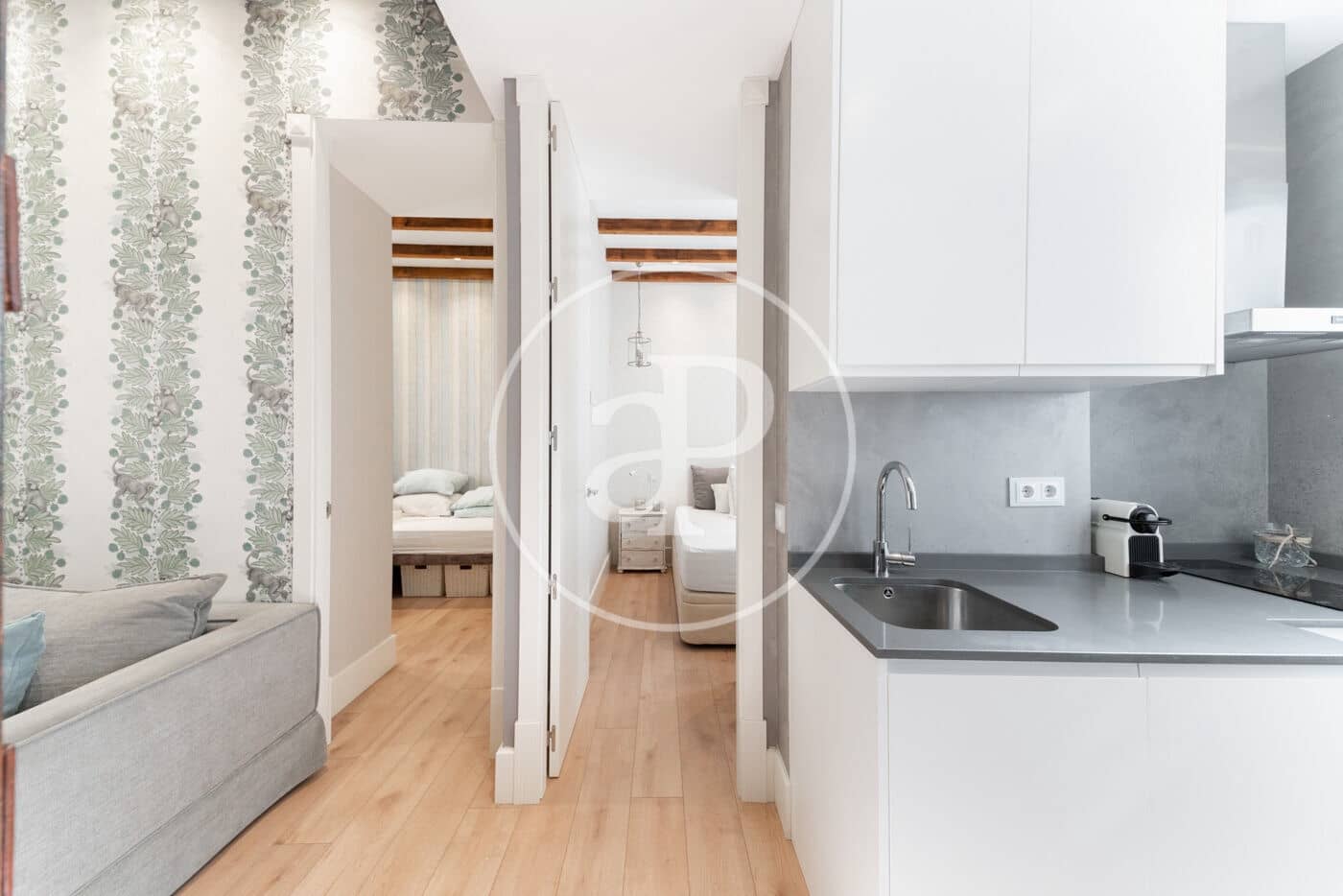 2 quarto Apartamento para arrendar em Madrid cidade - 1 800 € (Ref: 9106715)
