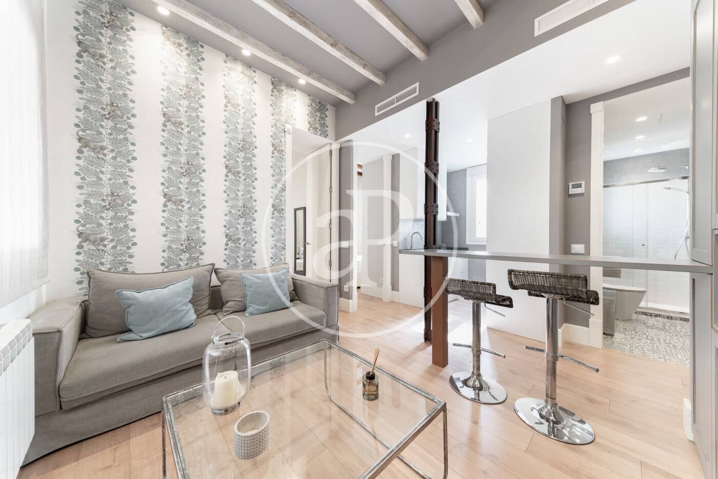 2 quarto Apartamento para arrendar em Madrid cidade - 1 800 € (Ref: 9106715)
