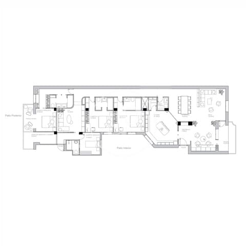 4 Zimmer Apartment zu verkaufen in Castellana, Madrid Stadt - 4.100.000 € (Ref: 9108962)