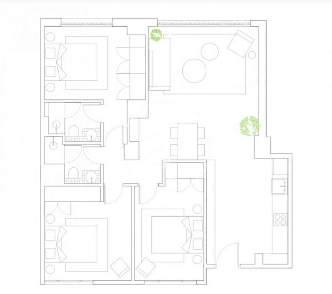 3 slaapkamer Appartement te koop in Madrid stad - € 625.000 (Ref: 9110582)