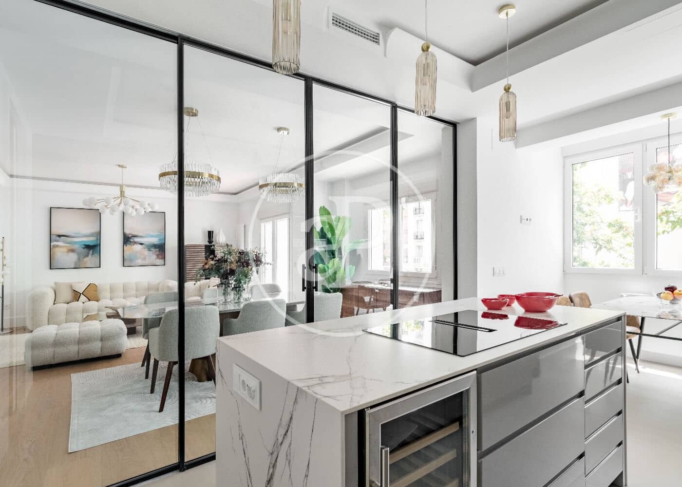 3 soveværelse Lejlighed til salg i Madrid by - € 2.490.000 (Ref: 9112579)