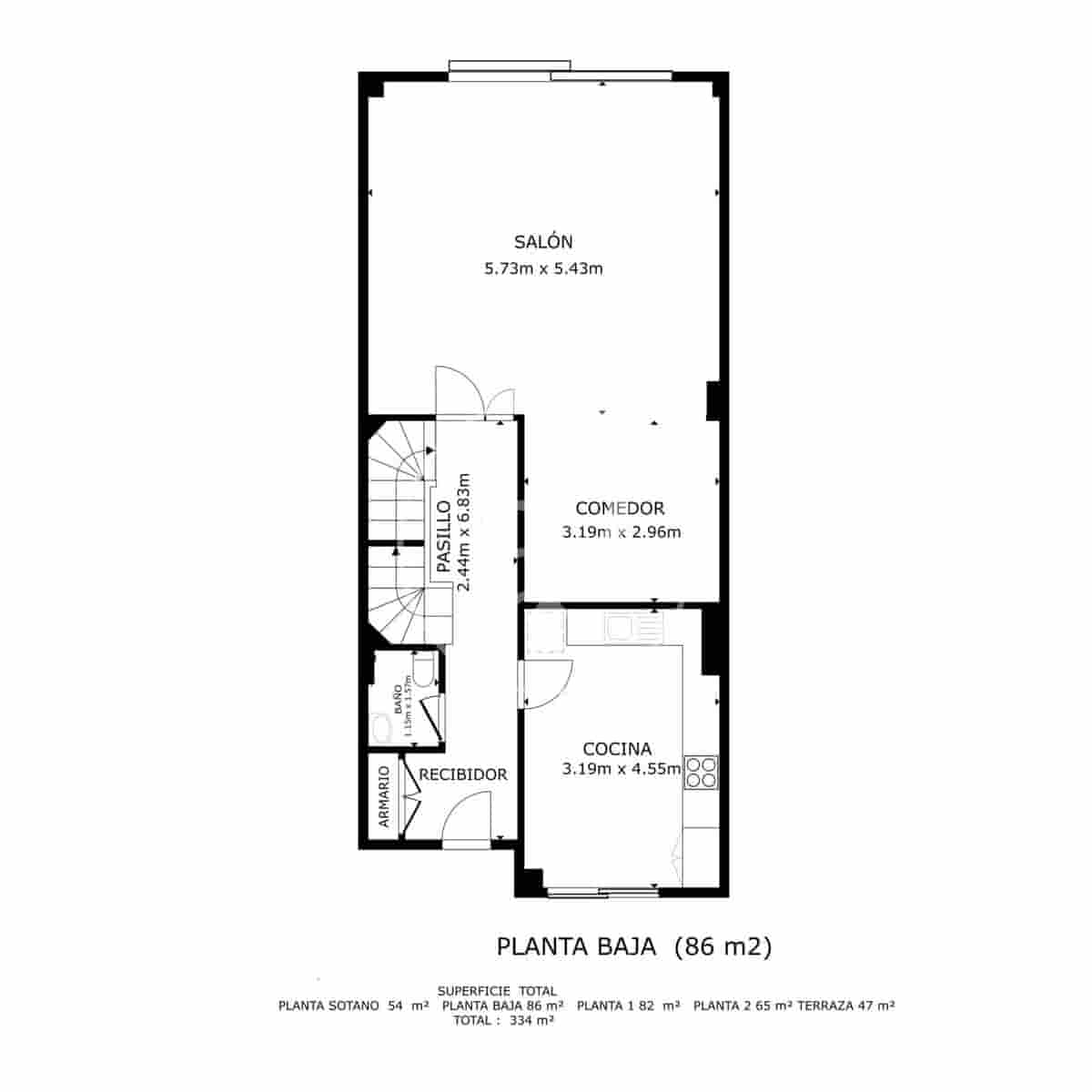 8 sypialnia Willa na sprzedaż w San Sebastian de los Reyes z basenem - 999 000 € (Ref: 9128574)
