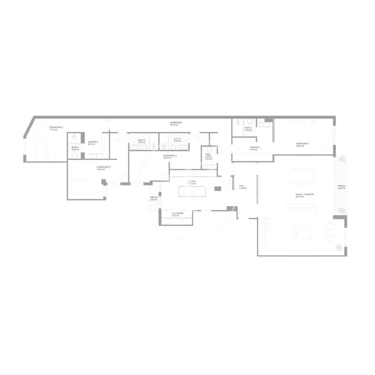 4 soverom Leilighet til salgs i Madrid by - € 4 000 000 (Ref: 9132618)