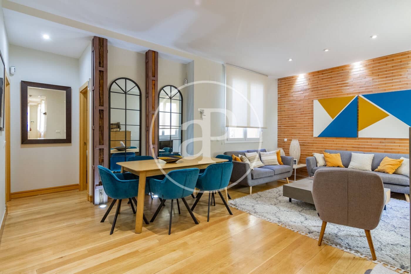 Appartement de 2 chambres à louer à Madrid ville - 3 000 € (Ref: 9152436)