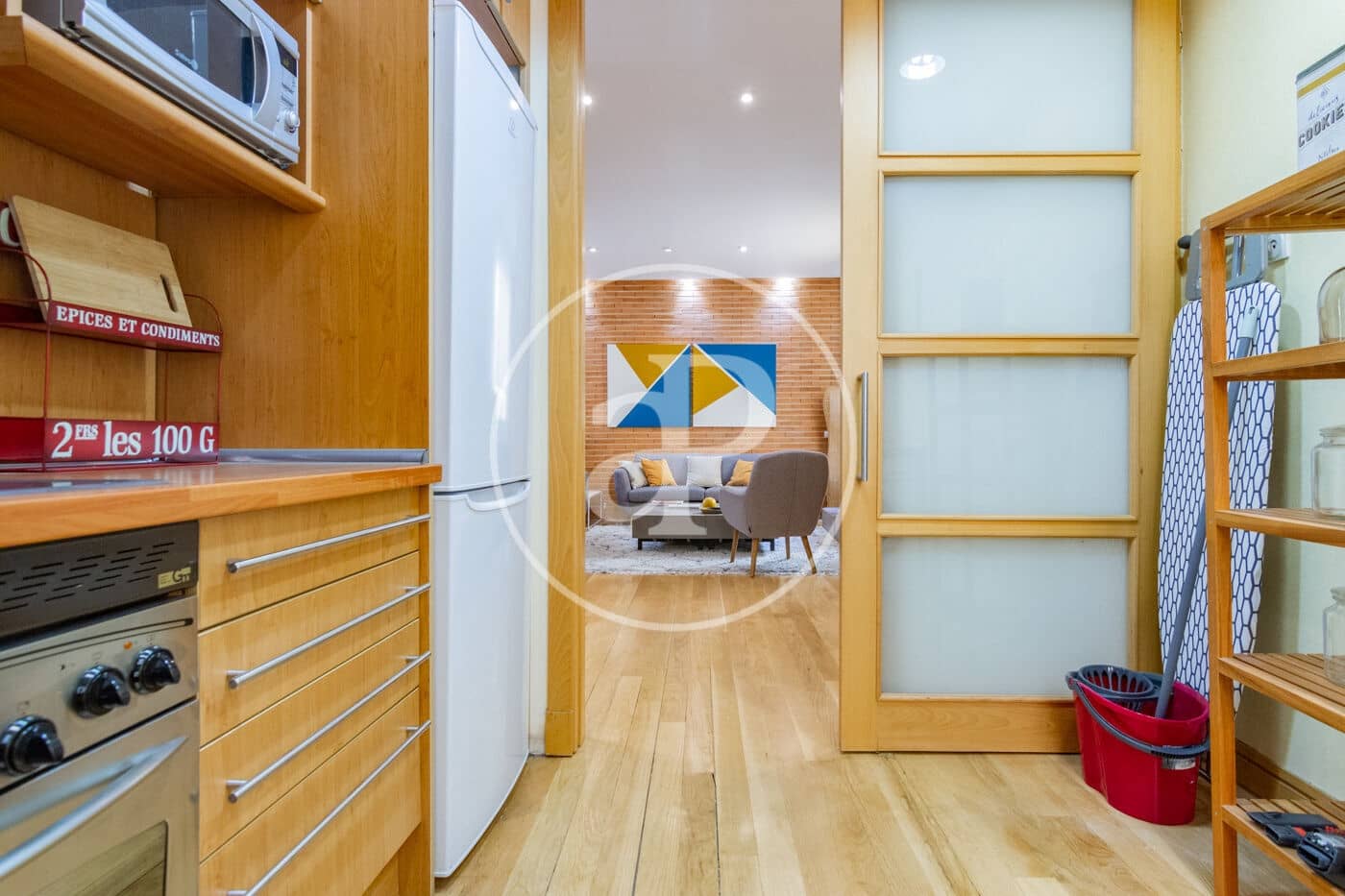 Appartement de 2 chambres à louer à Madrid ville - 3 000 € (Ref: 9152436)