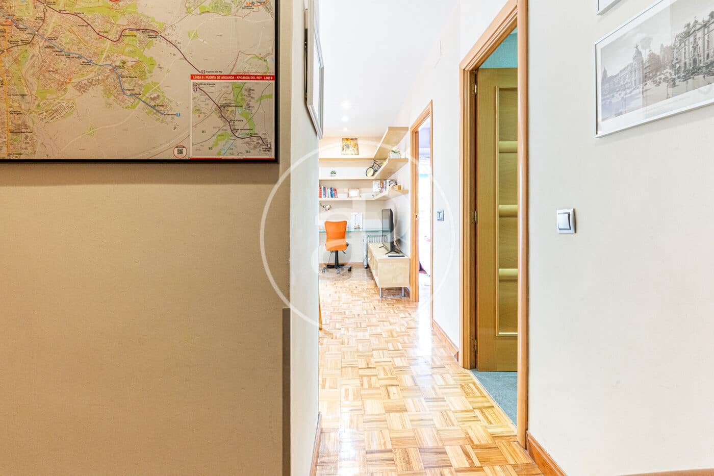 1 quarto Apartamento para arrendar em Madrid cidade - 2 300 € (Ref: 9154342)