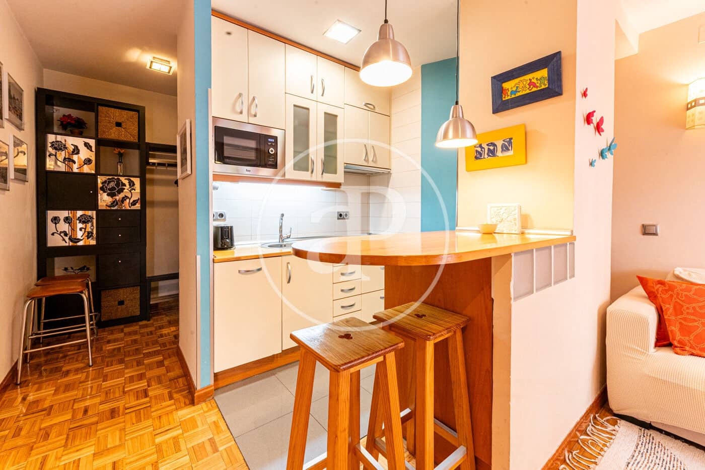 1 quarto Apartamento para arrendar em Madrid cidade - 2 300 € (Ref: 9154342)