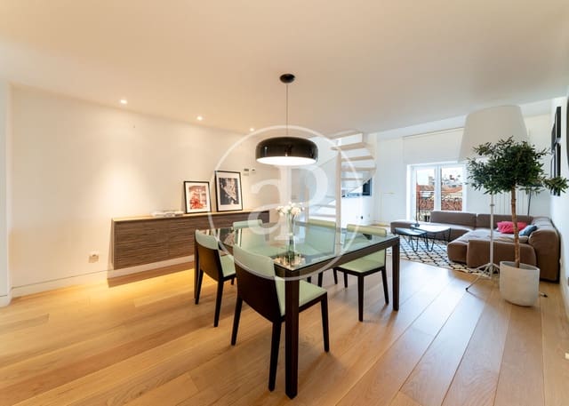 Apartamento de 2 habitaciones en Almagro, Madrid ciudad en alquiler - 4.000 € (Ref: 9154345)