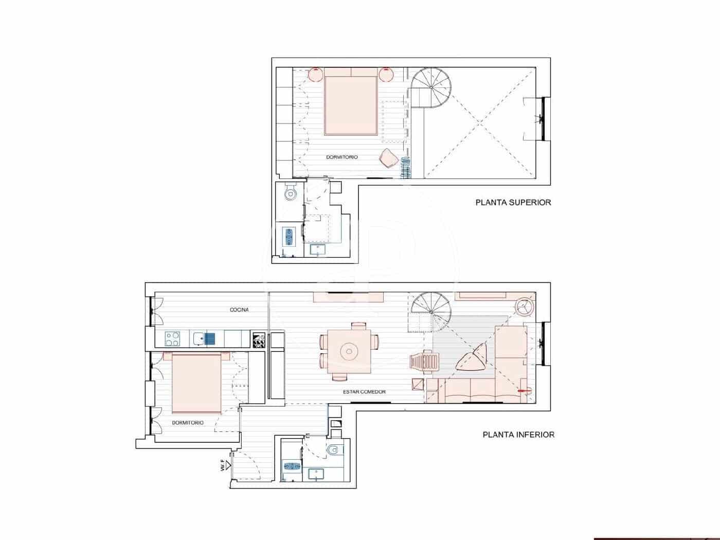 2 makuuhuone Huoneisto vuokrattavana paikassa Madrid kaupunki - 4 000 € (Ref: 9154345)