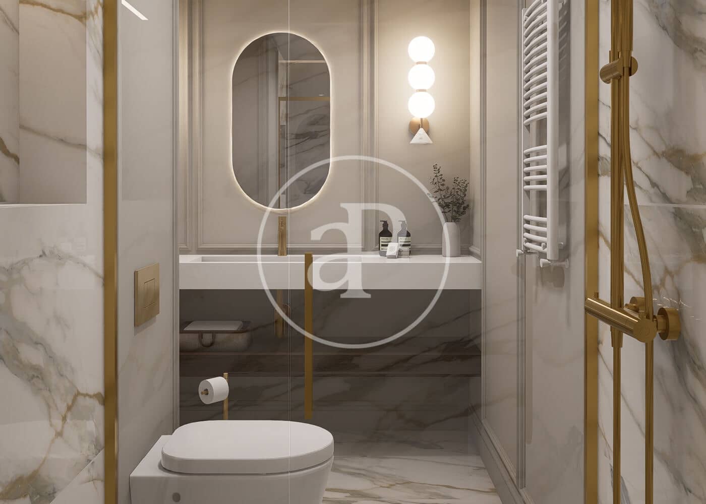 2 soveværelse Lejlighed til salg i Madrid by - € 1.859.000 (Ref: 9187180)