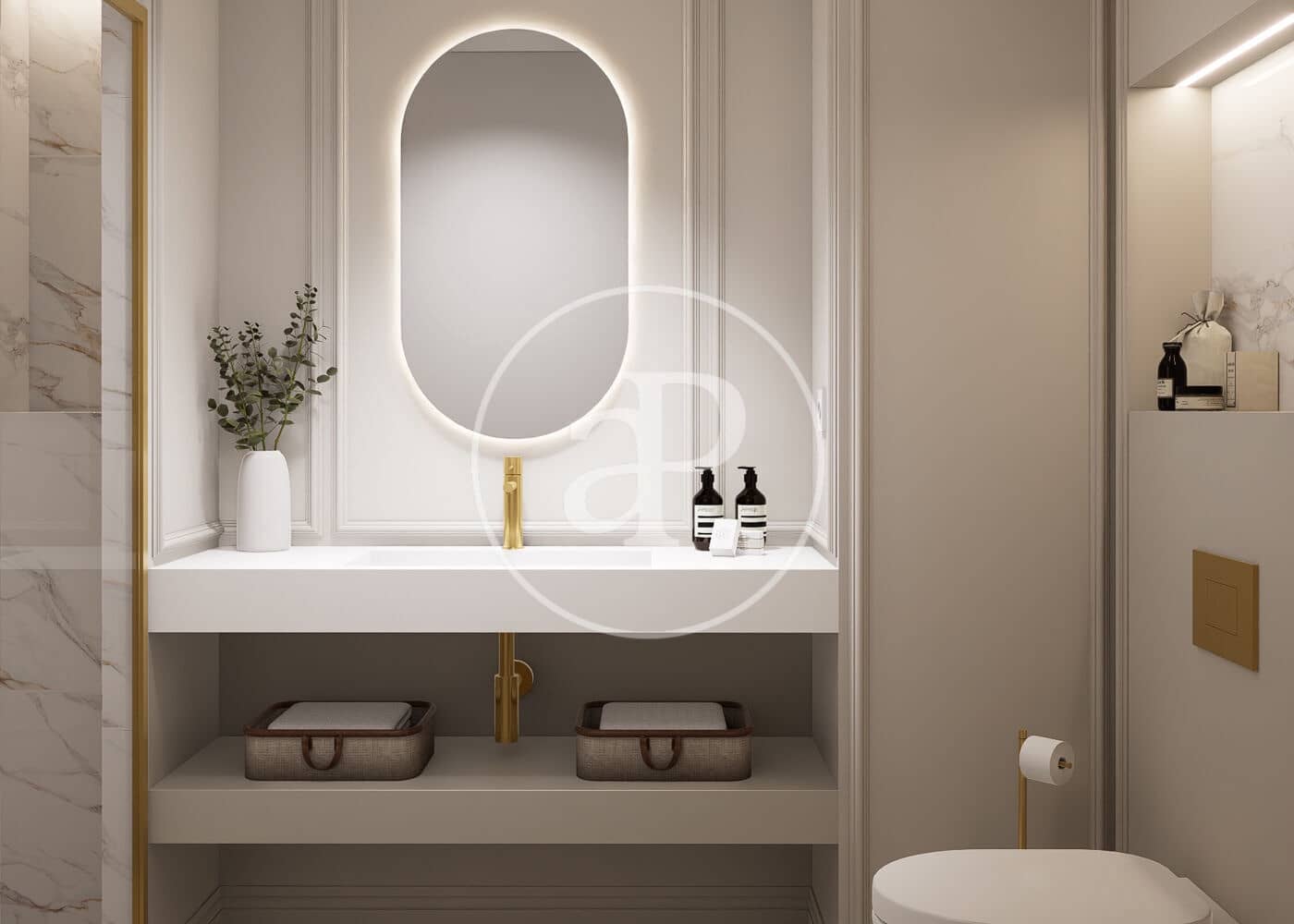 2 soveværelse Lejlighed til salg i Madrid by - € 1.859.000 (Ref: 9187180)