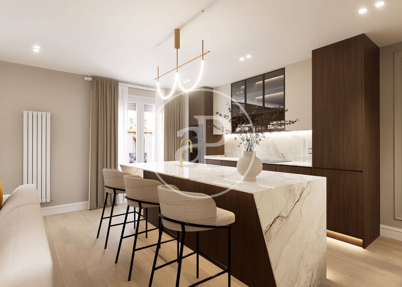 2 soveværelse Lejlighed til salg i Madrid by - € 1.859.000 (Ref: 9187180)