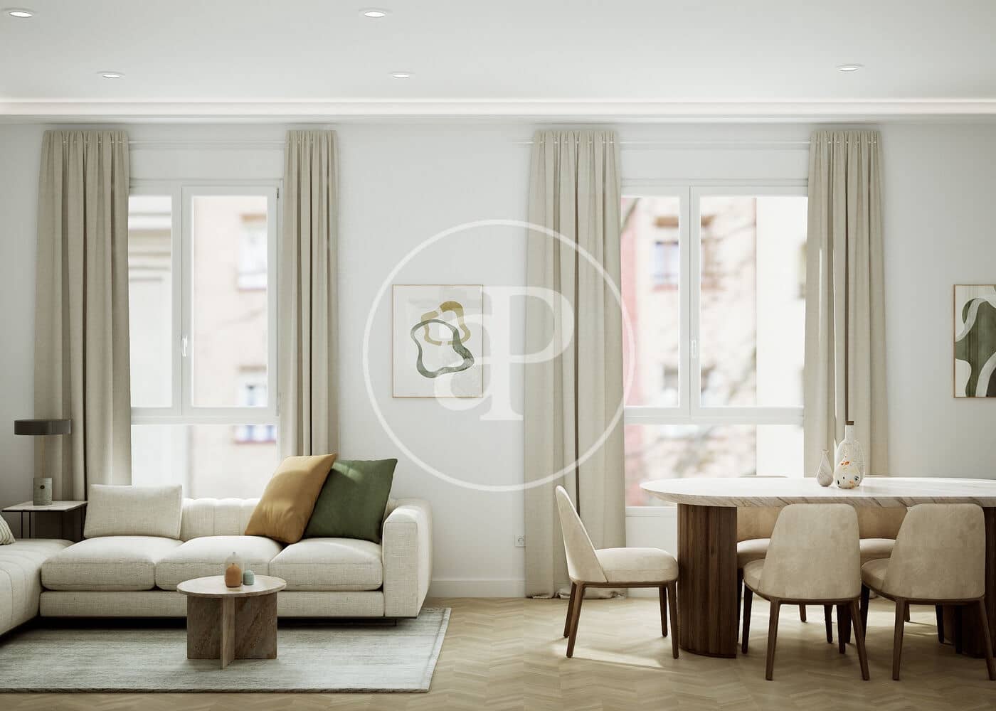 2 soveværelse Lejlighed til salg i Madrid by - € 1.060.000 (Ref: 9215406)