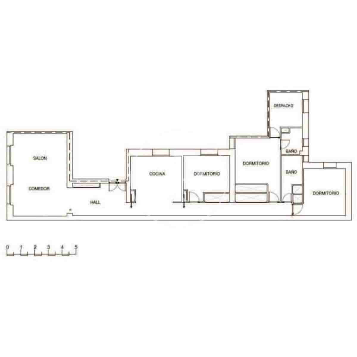 3 sovrum Lägenhet till salu i Madrid stad - 1 190 000 € (Ref: 9227032)