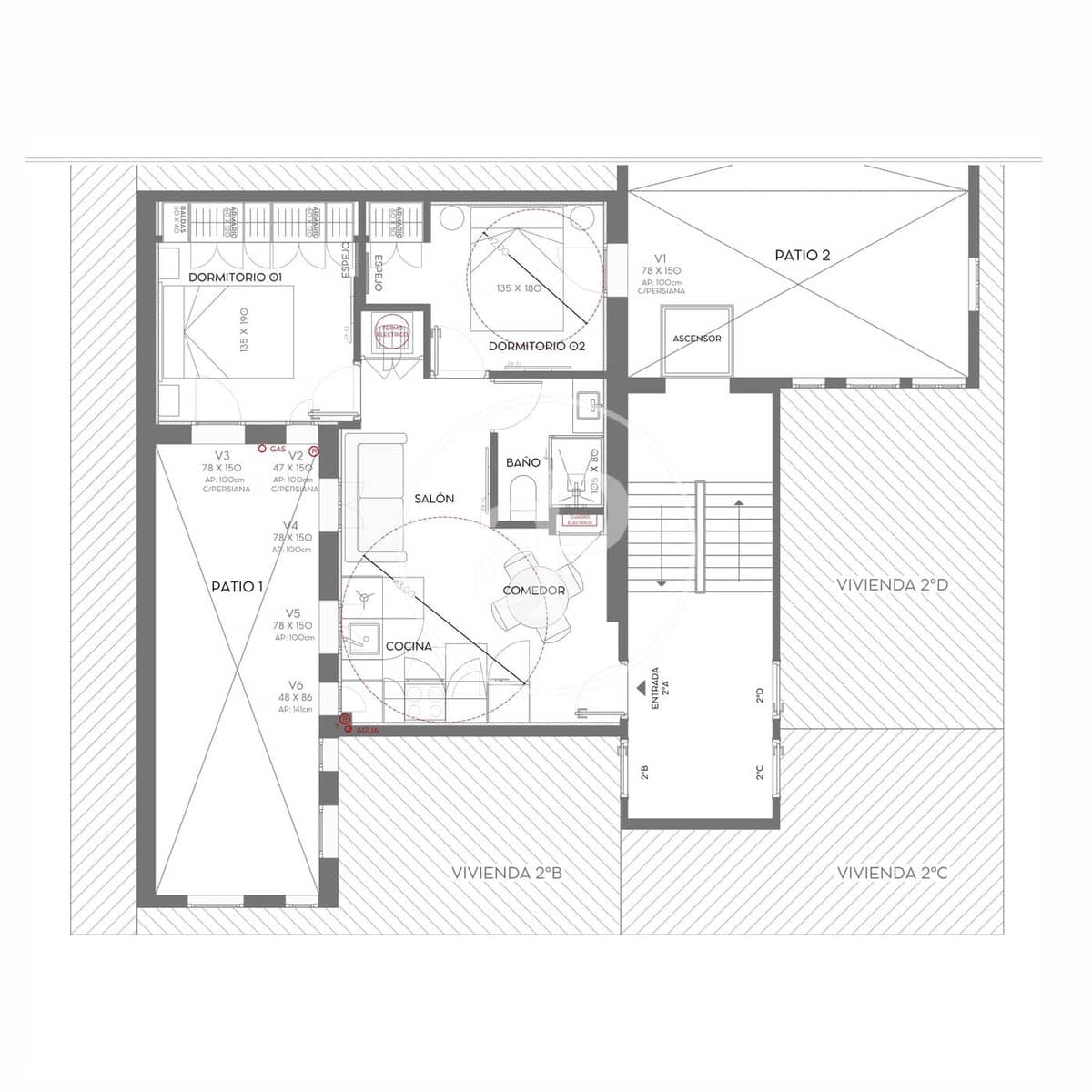 2 bedroom Apartment for sale in Madrid city - € 683,730 (Ref: 9232913)