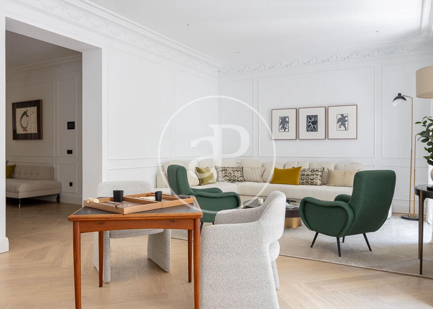 4 soveværelse Lejlighed til salg i Madrid by - € 7.200.000 (Ref: 9257303)