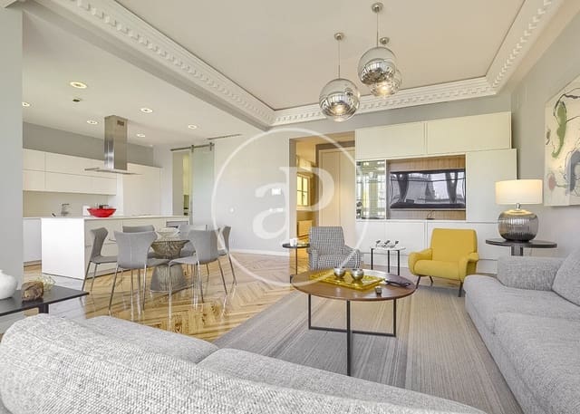 3 soveværelse Lejlighed til leje i Recoletos, Madrid by - € 12.000 (Ref: 9262612)