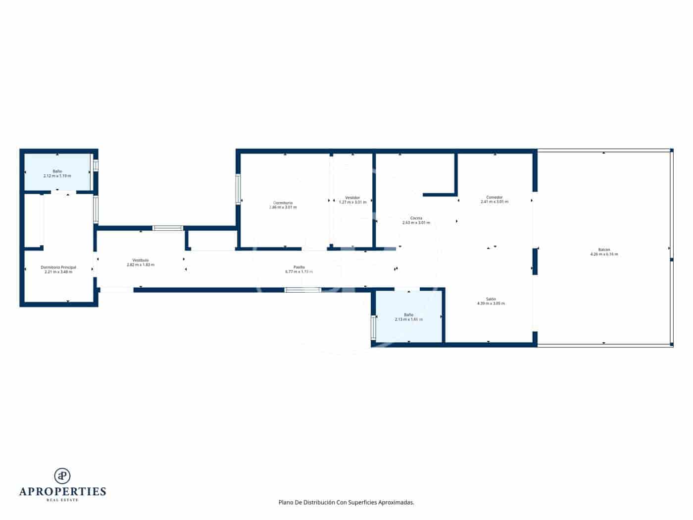 Penthouse de 2 chambres à louer à Madrid ville - 3 950 € (Ref: 9269745)