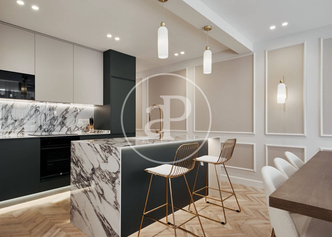 3 soveværelse Lejlighed til salg i Madrid by - € 1.709.000 (Ref: 9271469)