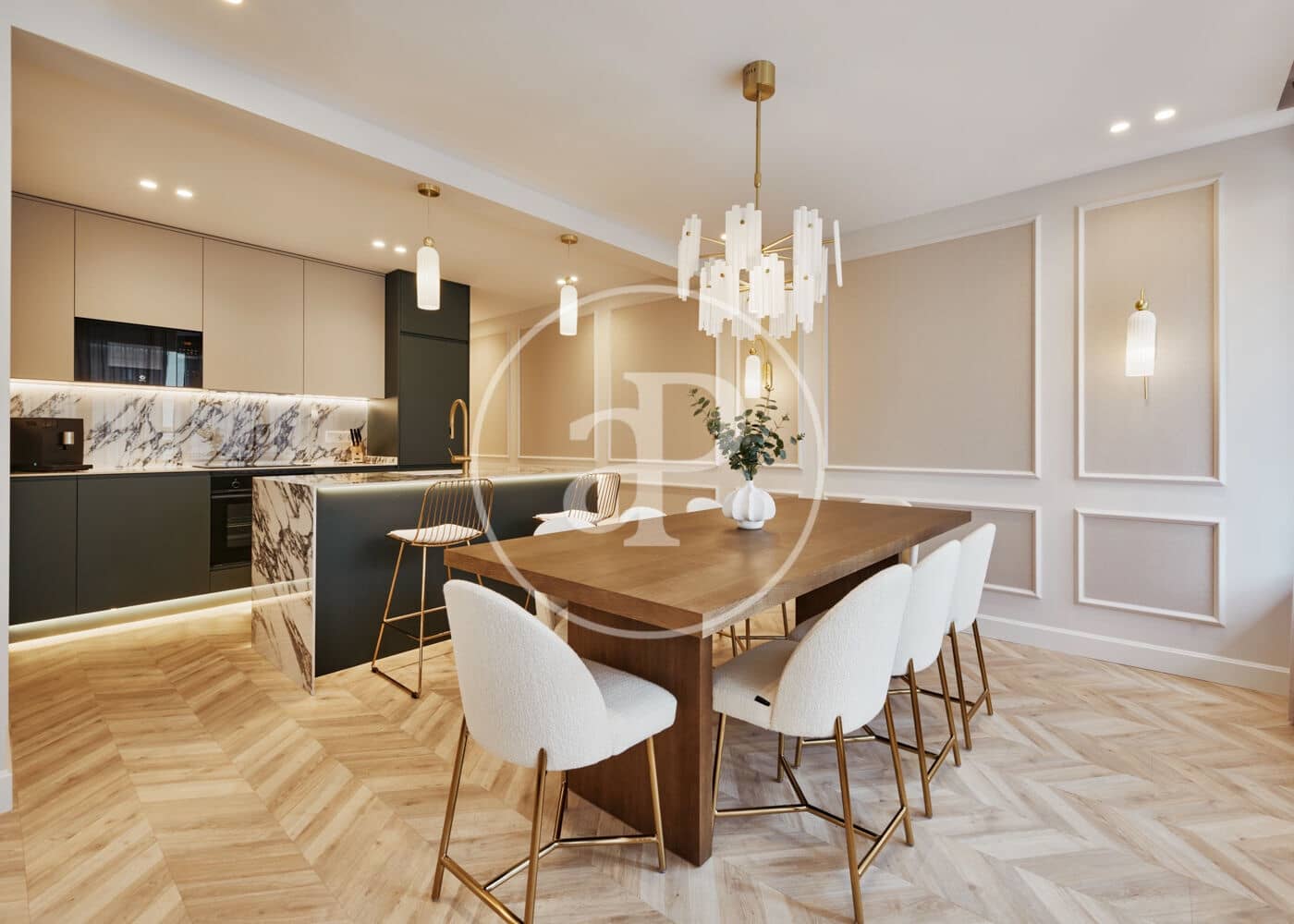 3 soveværelse Lejlighed til salg i Madrid by - € 1.709.000 (Ref: 9271469)