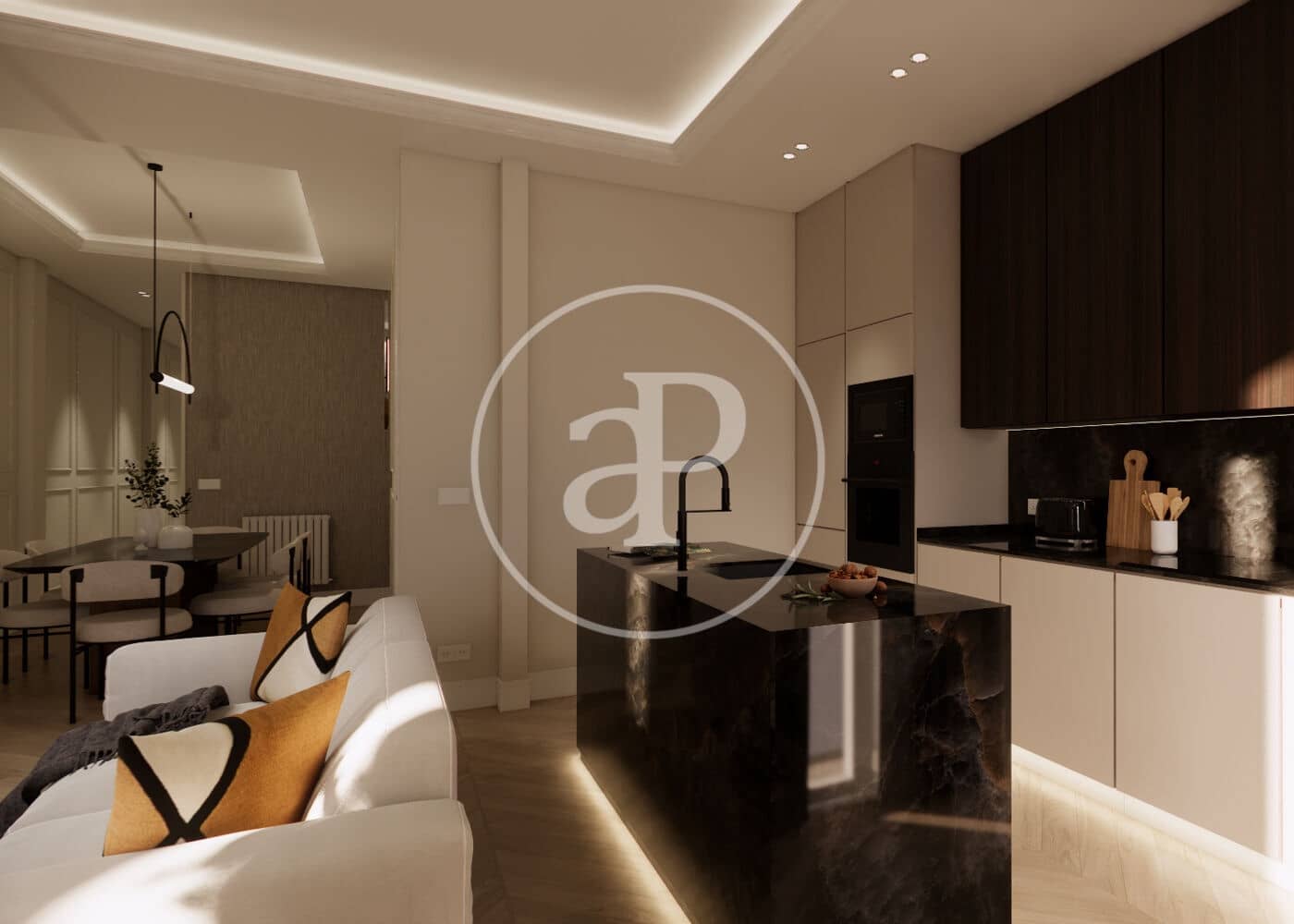 2 soveværelse Lejlighed til salg i Madrid by - € 1.309.000 (Ref: 9271470)