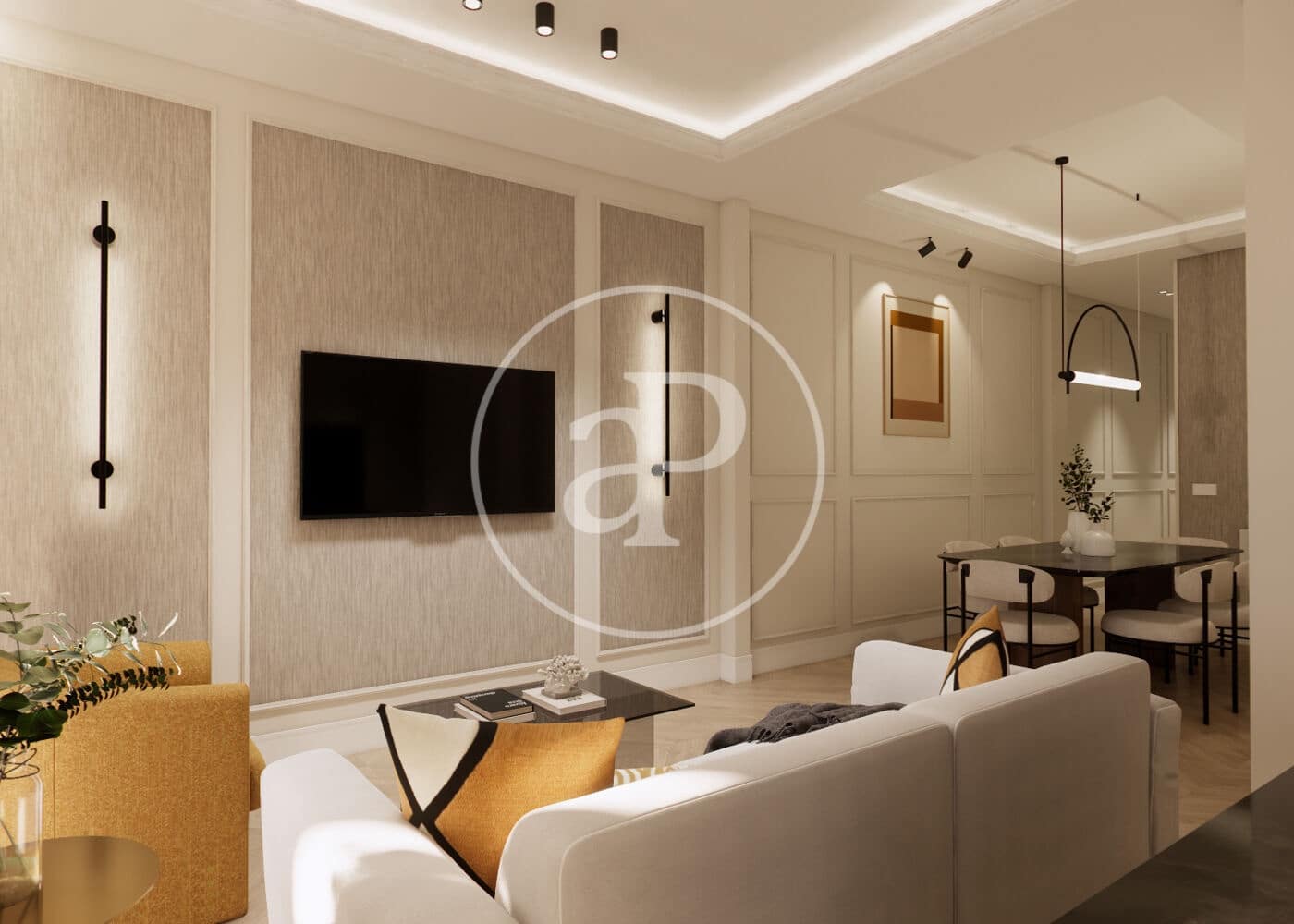 2 soveværelse Lejlighed til salg i Madrid by - € 1.309.000 (Ref: 9271470)