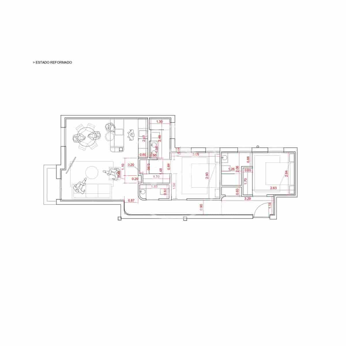2 chambre Appartement à vendre à Madrid ville - 1 175 000 € (Ref: 9276342)