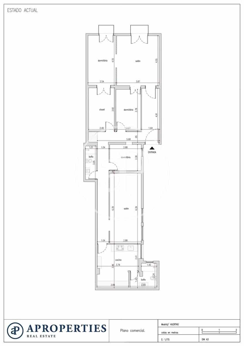 3 Zimmer Apartment zu verkaufen in Madrid Stadt - 950.000 € (Ref: 9287733)