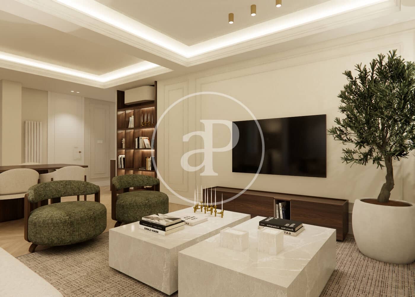 3 soveværelse Lejlighed til salg i Madrid by - € 1.659.000 (Ref: 9291571)