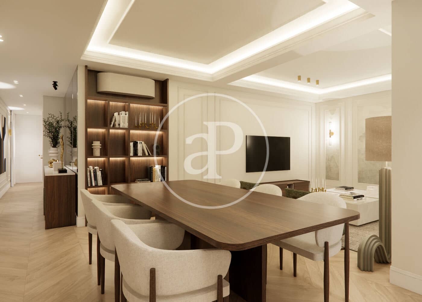 3 soveværelse Lejlighed til salg i Madrid by - € 1.659.000 (Ref: 9291571)