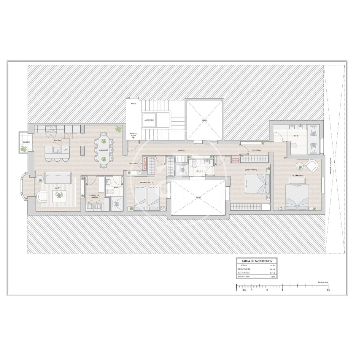 3 slaapkamer Appartement te koop in Madrid stad - € 2.009.000 (Ref: 9291572)