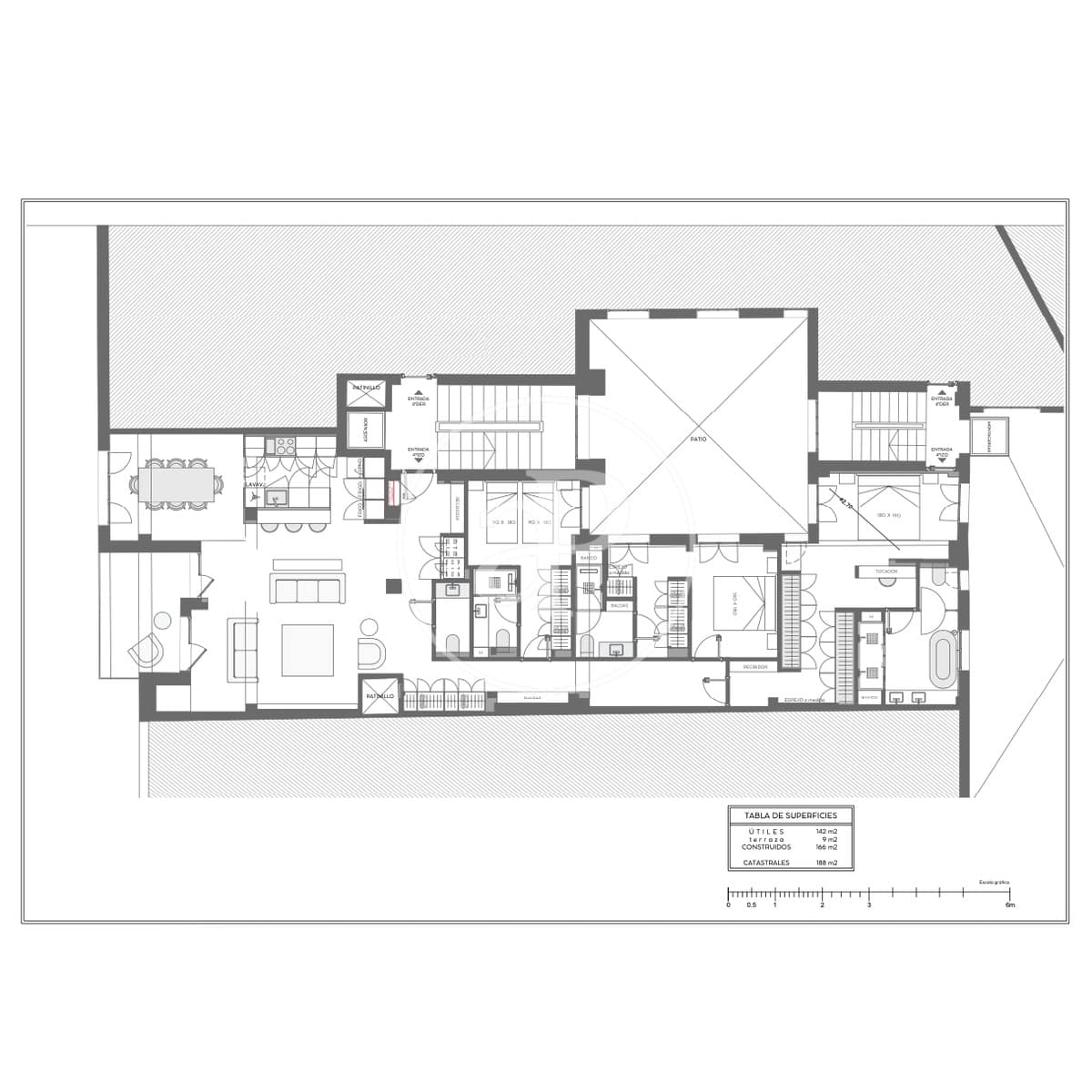 3 soveværelse Lejlighed til salg i Madrid by - € 2.359.000 (Ref: 9291574)